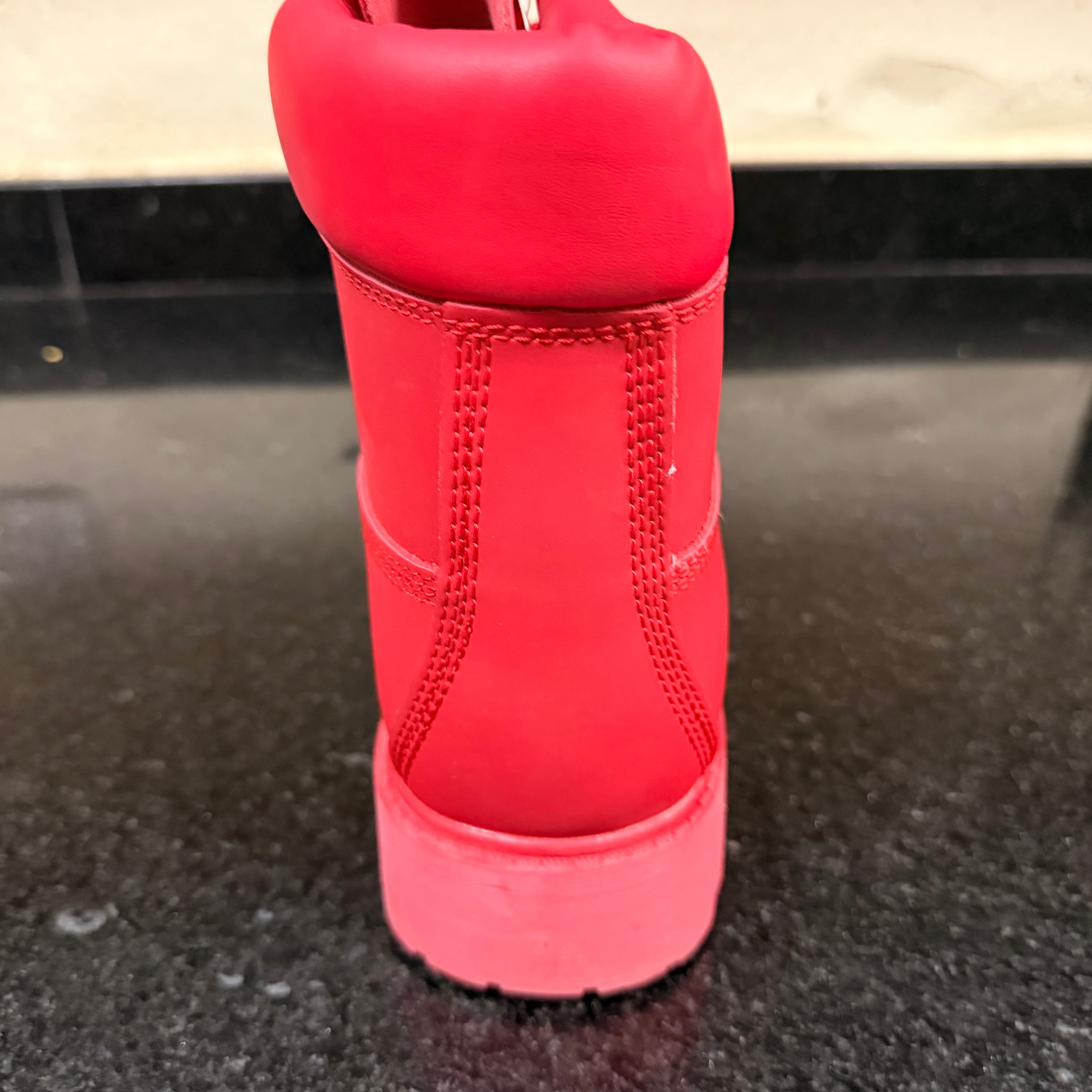 Waterproof Boots Red