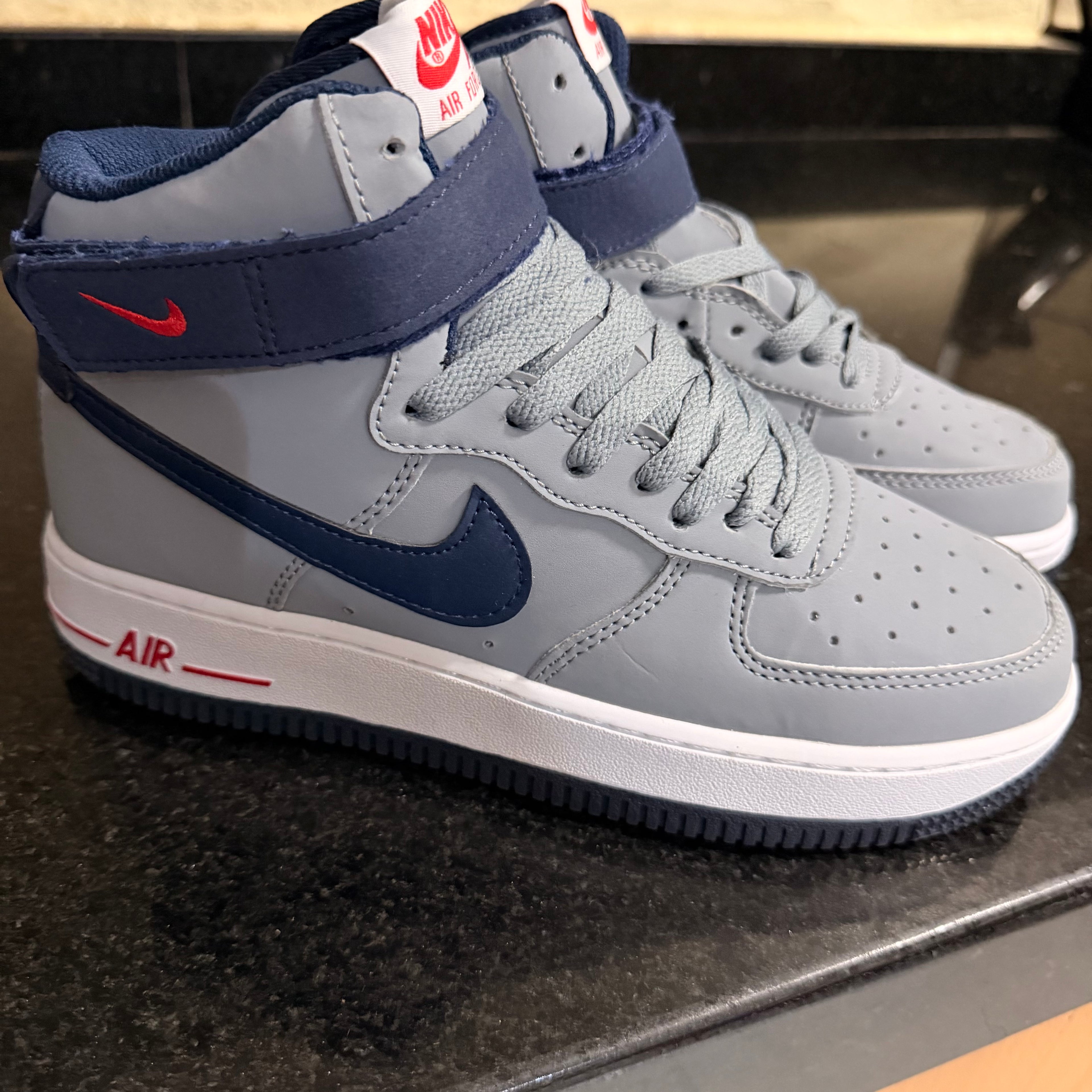 AF1 High Wolf Grey