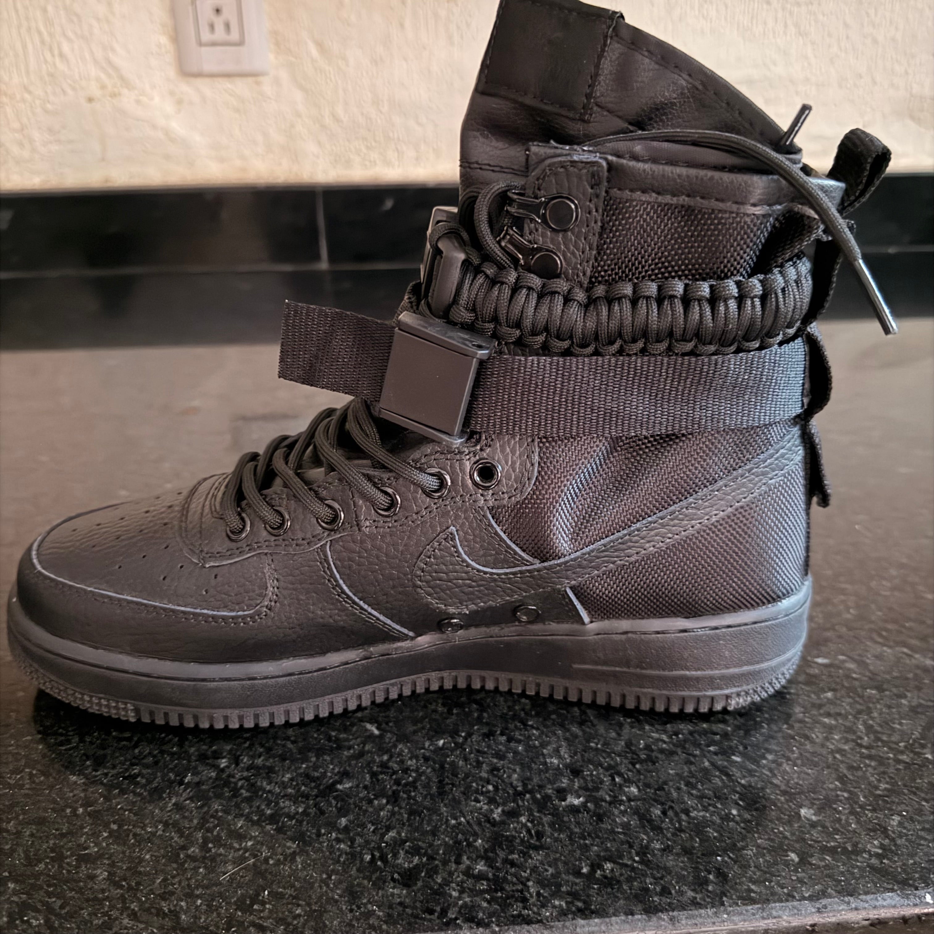 AF1 High Sf Black