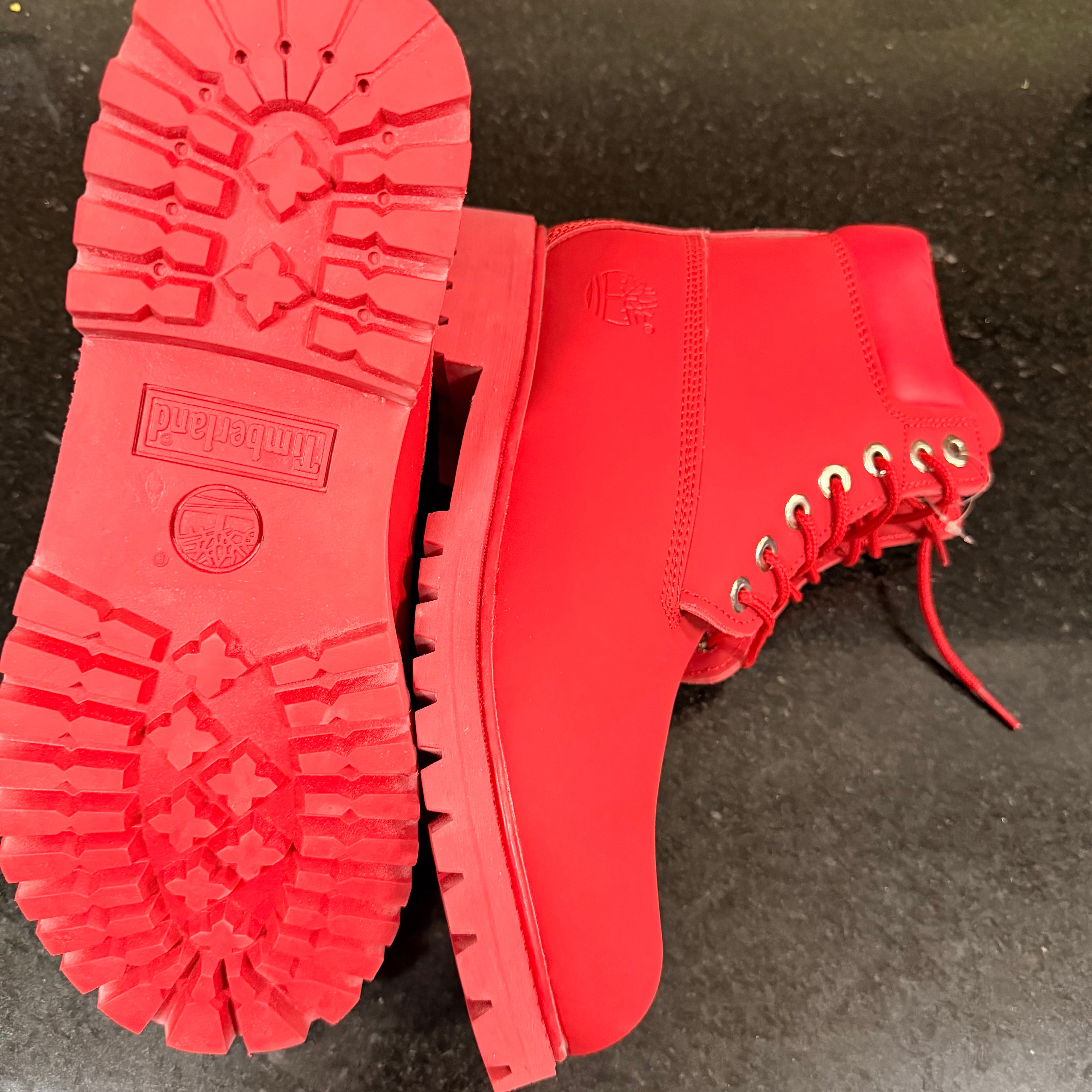Waterproof Boots Red