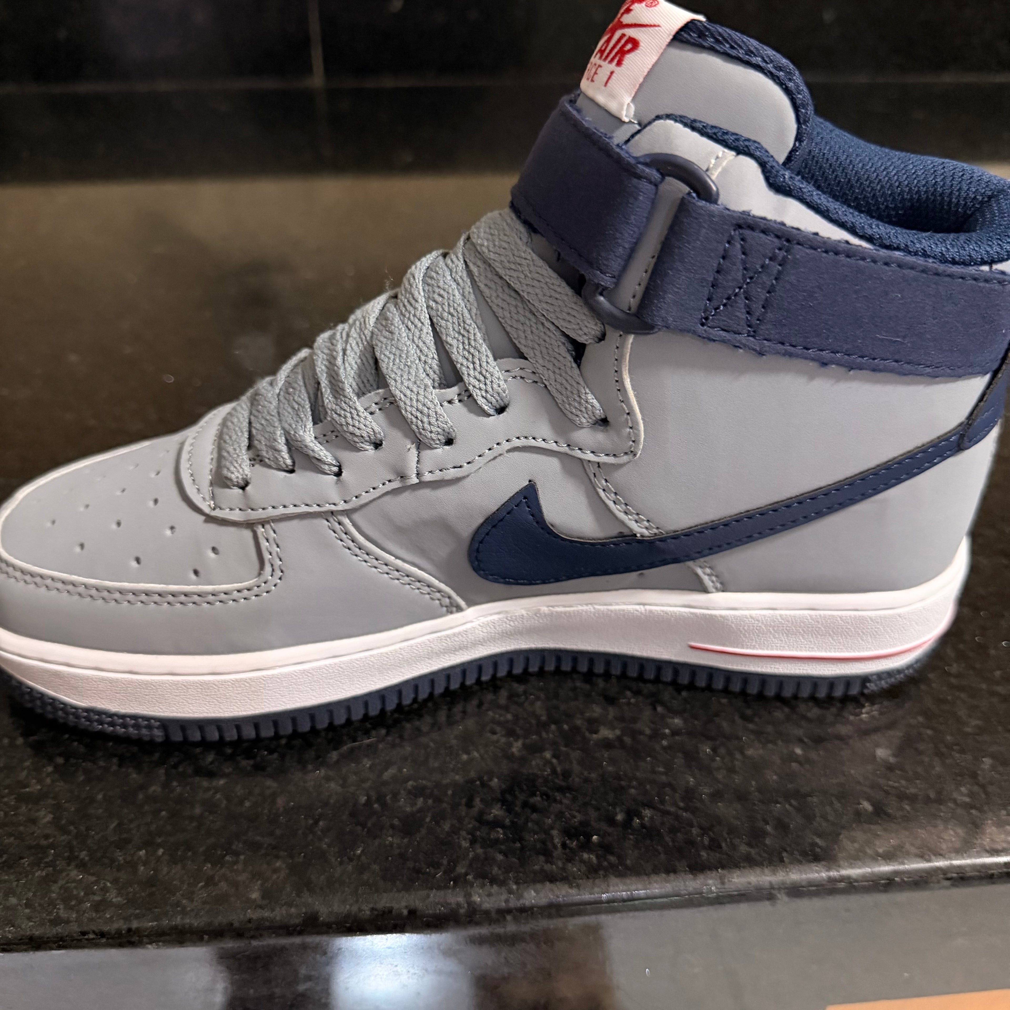 AF1 High Wolf Grey